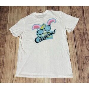 A Christmas Story House Museum Cleveland OH Ralphie Bunny Graphic T Shirt XL HTF